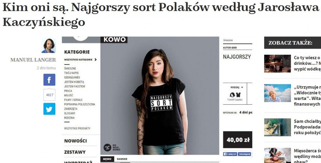 Koszulkowo.com w naTemat.pl